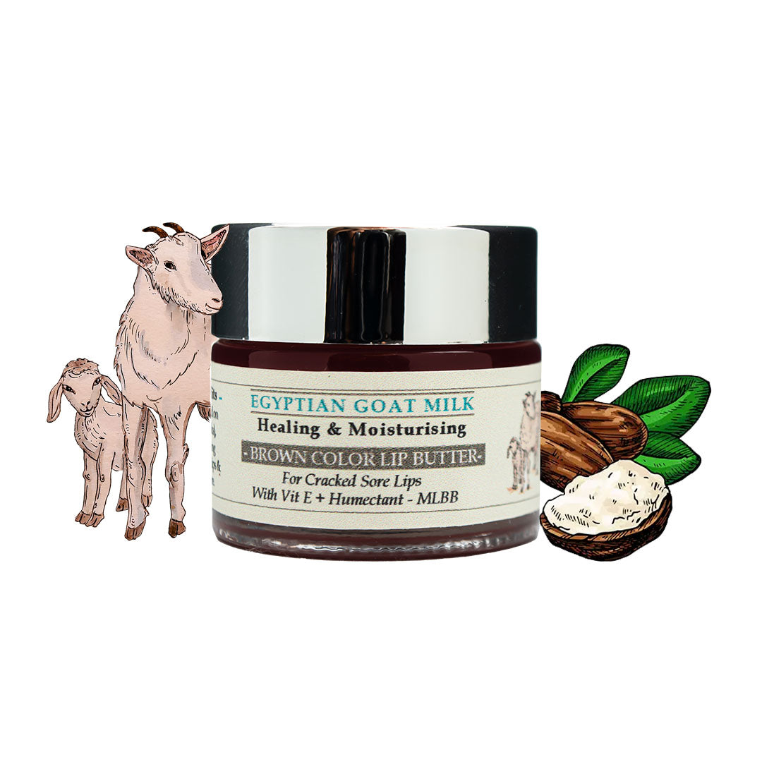 Egyptian Goat Milk Lip Butter Brown