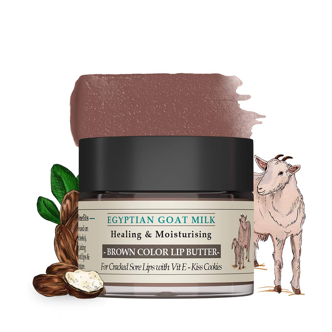 Egyptian Goat Milk Lip Butter Brown