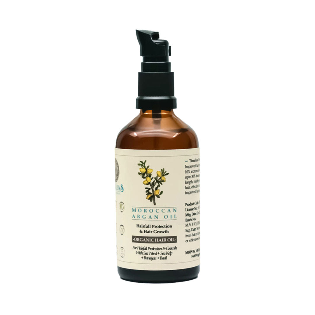 Moroccan Argan Oil for Hair Fall Protection & Growth