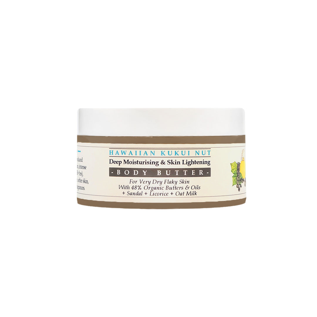 Hawaiian Kukui Nut Skin Lightening Body Butter with Niacinamide