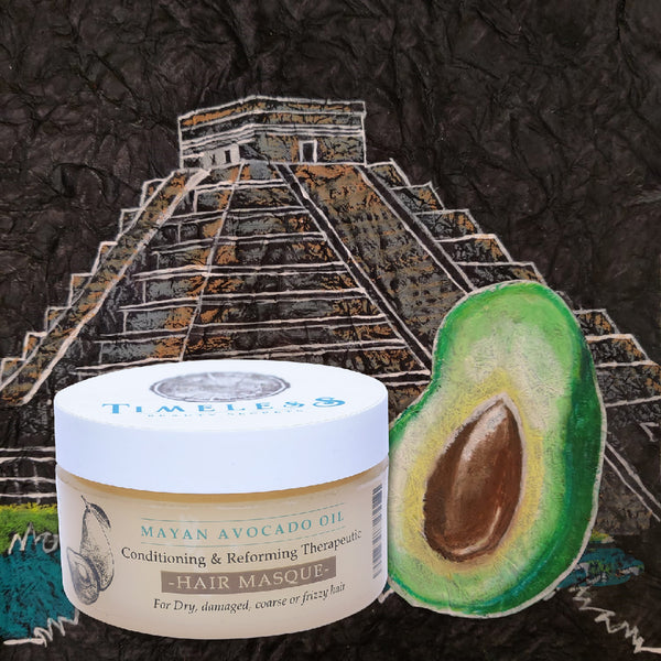 Mayan Avocado Oil Conditioning & Reforming Therapeutic Hair Masque