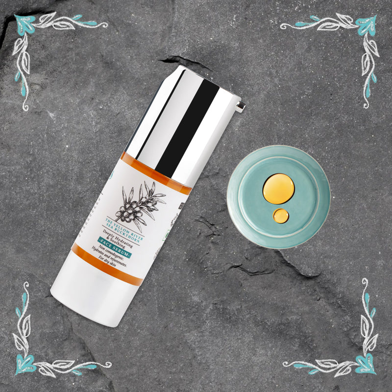 The Yellow River Sea buckthorn Deeply Hydrating & Soothing Face Serum